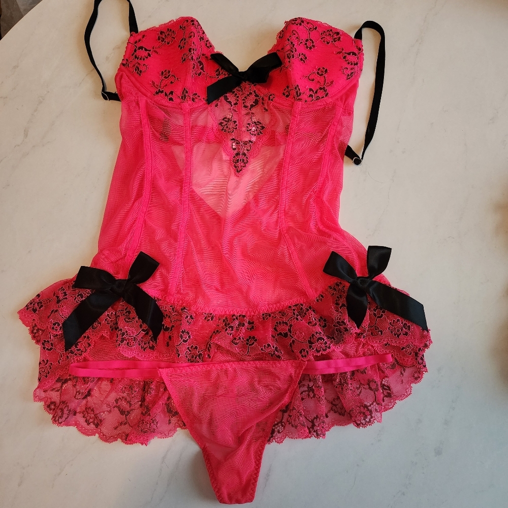 Victoria's Secret Lingerie with matching thong